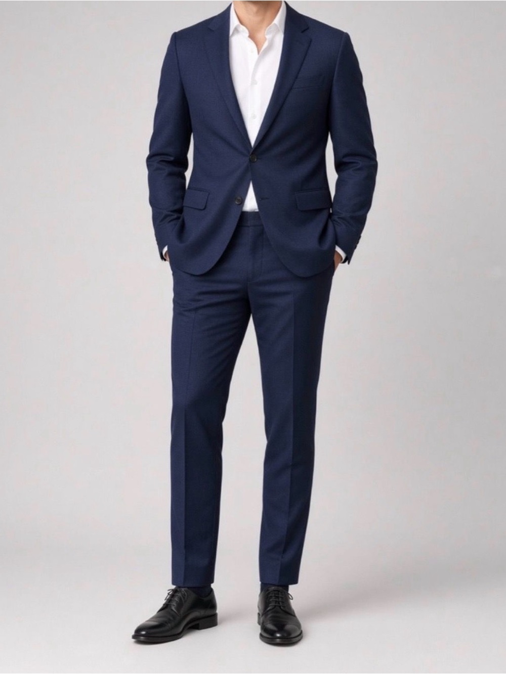 Navy Blue slim fit Suit